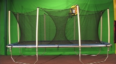 Rectangle Trampoline and Trampoline Enclosure