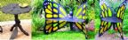 Stained Glass Butterfly Set