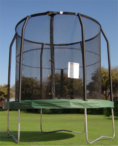 Trampoline and Enclosure