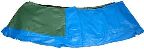 JumpKing Frame Pad 14' - 13in Wide Blue and Green