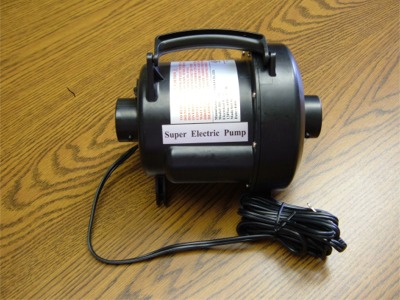 water trampoline pump on Add to a new shopping list