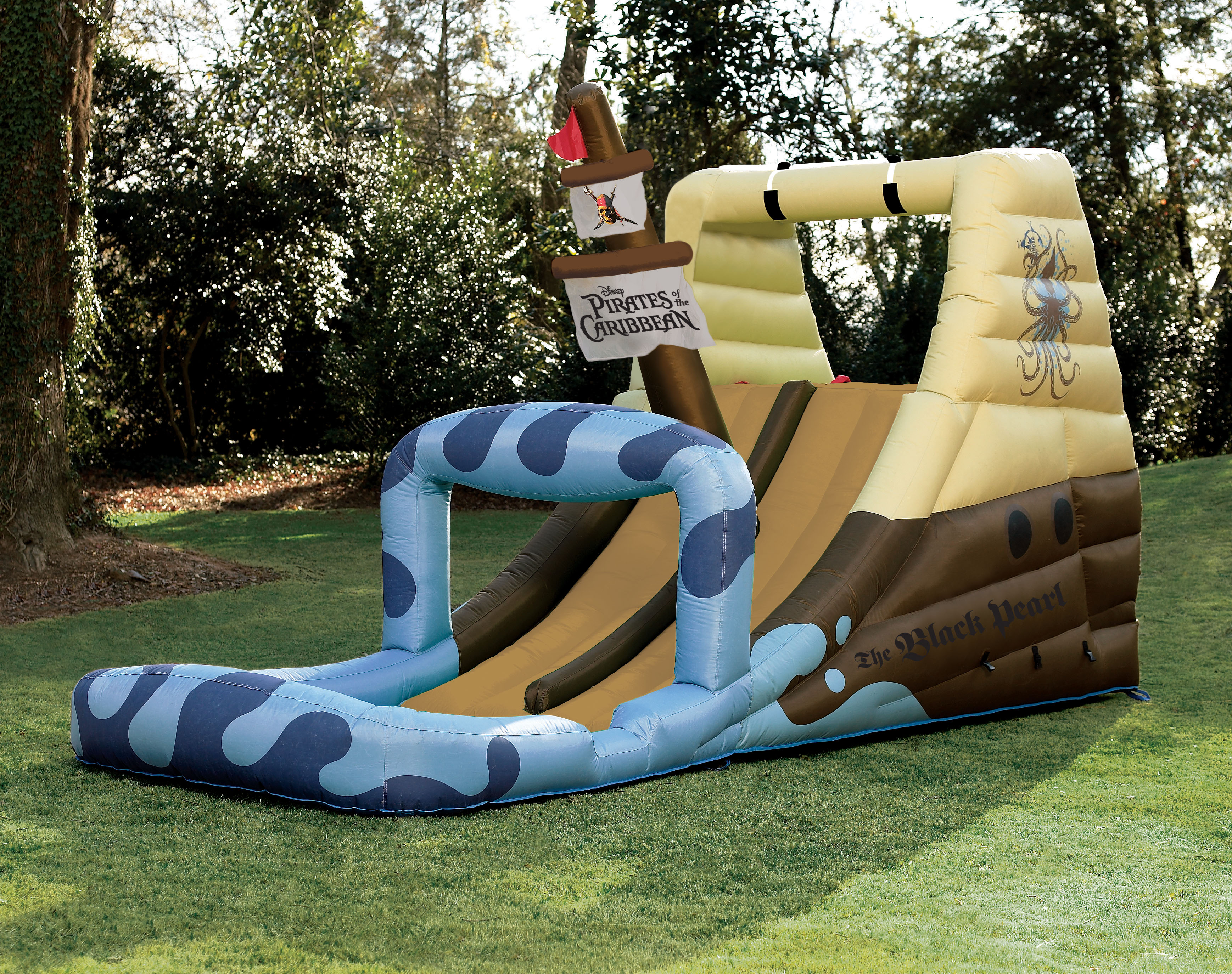 Disney Pirate Inflatable Waterslide
