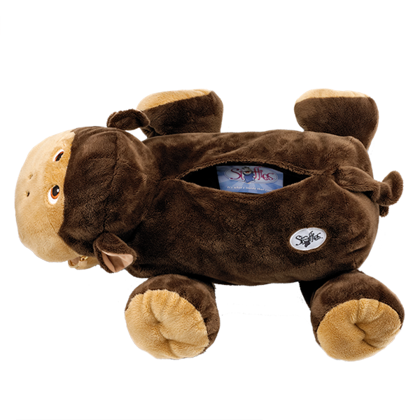 stuffies scout the monkey