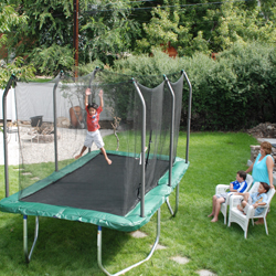8ft x 14ft SKYWALKER Summit Rectangle Trampoline Enclosure Combo