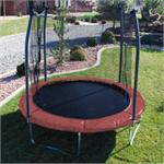 8ft Round Trampoline with Enclosure Combo