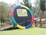 13ft 6in Round Deluxe Magic Circle Trampoline