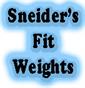 Sneider's Fit Weights
