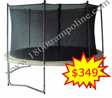 13' Sportspower Trampoline with Enclosure