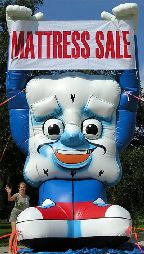 Inflatable Mattress Man