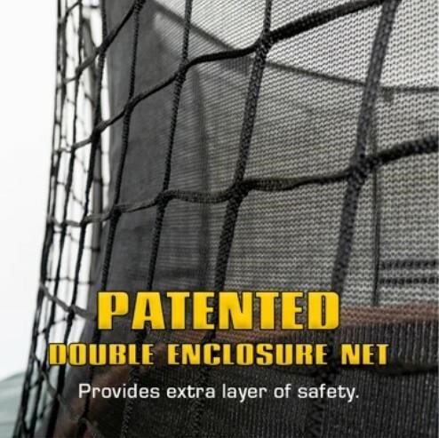 16'ft Round POWERSPRING Trampoline Net