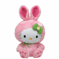 TY - Hello Kitty Pink Bunny Suit