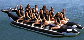 Island Hopper Whale Rider Water Sled