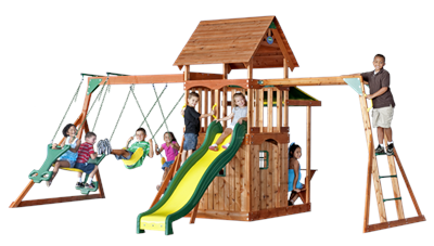 Saratoga Wooden Playset Saratoga Wooden Playset