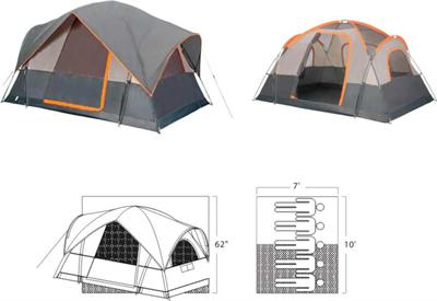 Family Dome Tents - Mt. Adams Family Dome Tents - Mt. Adams