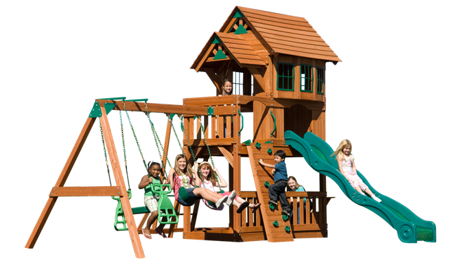 Windsor II Wooden Playset