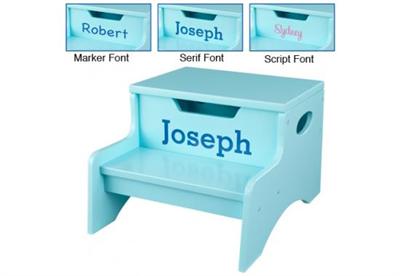 Personalized Step-N-Store - Ice Blue Personalized Step-N-Store - Ice Blue