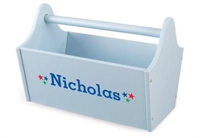 Personalized Toy Caddy - Sky Personalized Toy Caddy - Sky