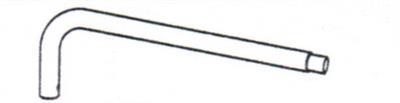 L-Shape Leg for the 17' Bounce Pro Round Trampoline Model TR-17COM-SF