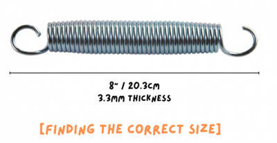 8"Inch Trampoline Spring