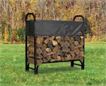 Covered Firewood Rack