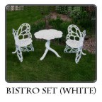 White Butterfly Bristol Set (2 Chairs and 1 Table)