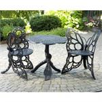 Black Butterfly Bristol Set (2 Chairs and Table)