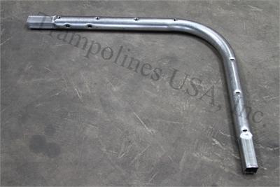 Right Corner Top Rail for the 9x15 SKYWAKER Rectangle Trampoline Model STRC915