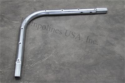 Left Corner Top Rail for the 9x15 SKYWAKER Rectangle Trampoline Model STRC915