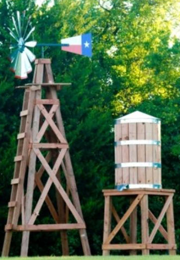 Water Tower is next to 15ft Windmill