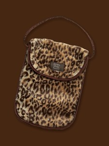 Leopard Diaper/Wipe Holder