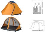 Dome Backpacking Tent - Yellowstone