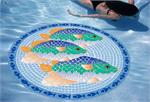 Large Mosaic Tropical Fish