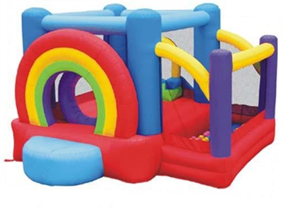 Lucky Rainbow Bounce House