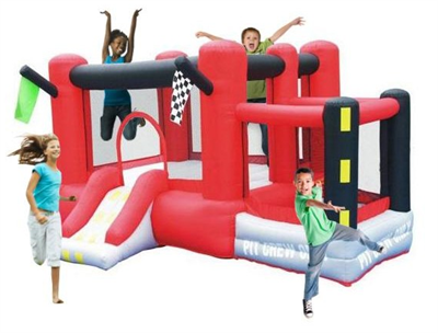 Little Raceway Bounce House