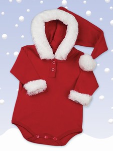 Hooded Santa Onesie