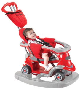 Smart Trike AIO 6 in 1 Red Smart Trike AIO 6 in Red