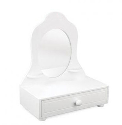 White Tabletop Vanity