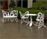 White Butterfly Deluxe Garden Set
