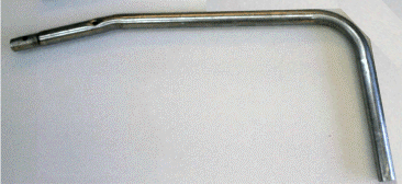 L Shaped Leg (one hole) for the 12' BOUNCE PRO Trampoline Model #TR-188COM-LT