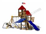 Little Tikes Chateau Wooden Swing Set