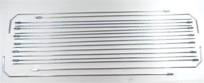Cable Wires (Set of 16) for 15' Square Bounce Pro TR-1515SQ-RE