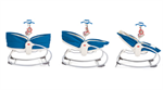 3-in1 Rocker Napper - Blue