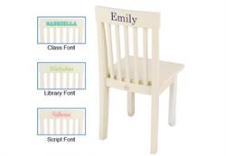 Personalized Avalon Chair (Vanilla)