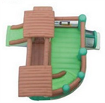 Clubhouse Climber Bounce House