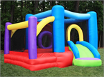 Lucky Rainbow Bounce House