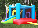 Lucky Rainbow Bounce House
