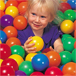 Zoo Park Inflatable Bounce House with Ball Pit