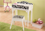 Fun & Funky Vanity & Stool
