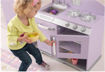 Lavender Retro Kitchen & Refrigerator