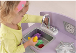 Lavender Retro Kitchen & Refrigerator